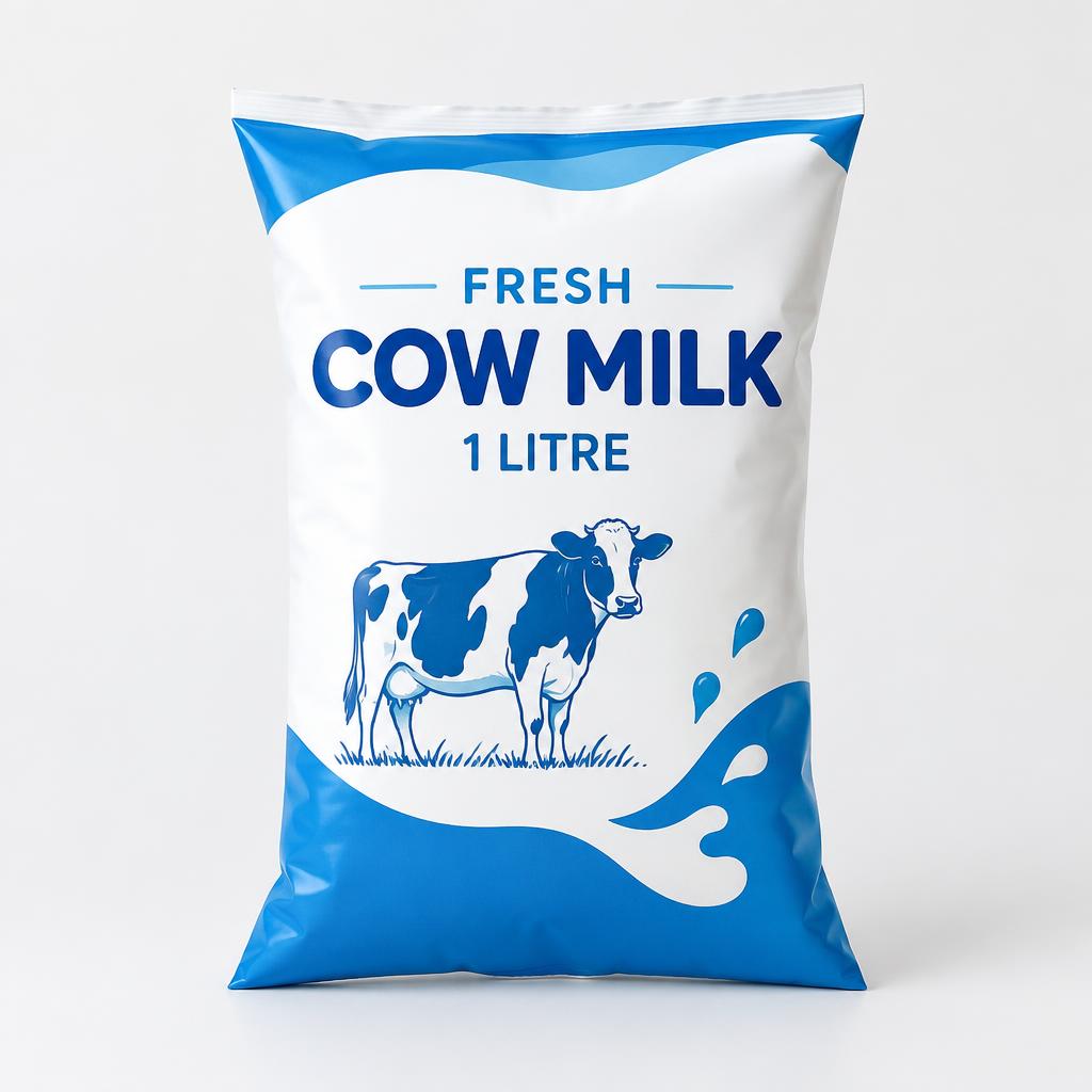 Fresh Cow Milk (1 litre)